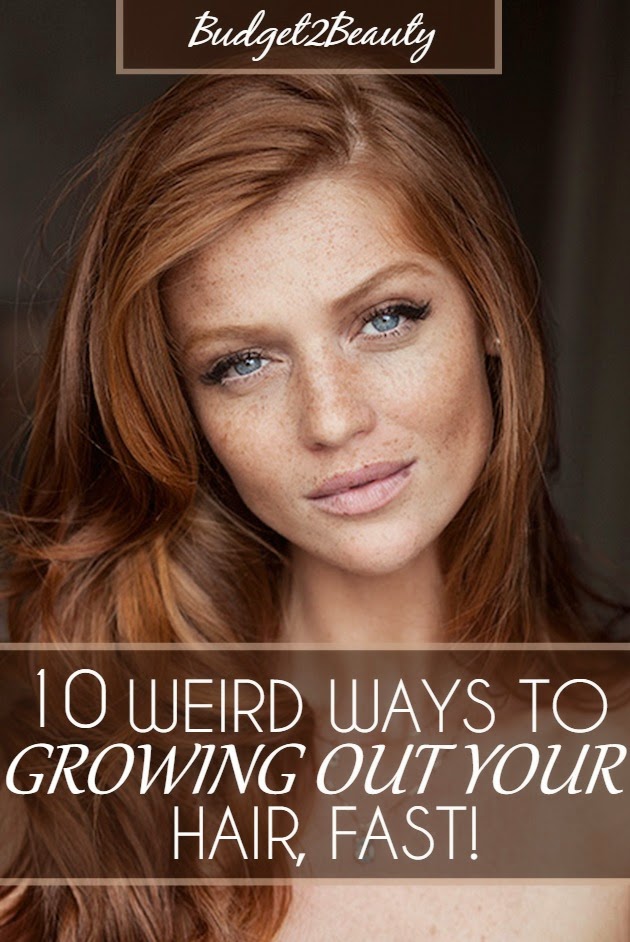10 Weird Ways To Grow Out Your Hair Fast!