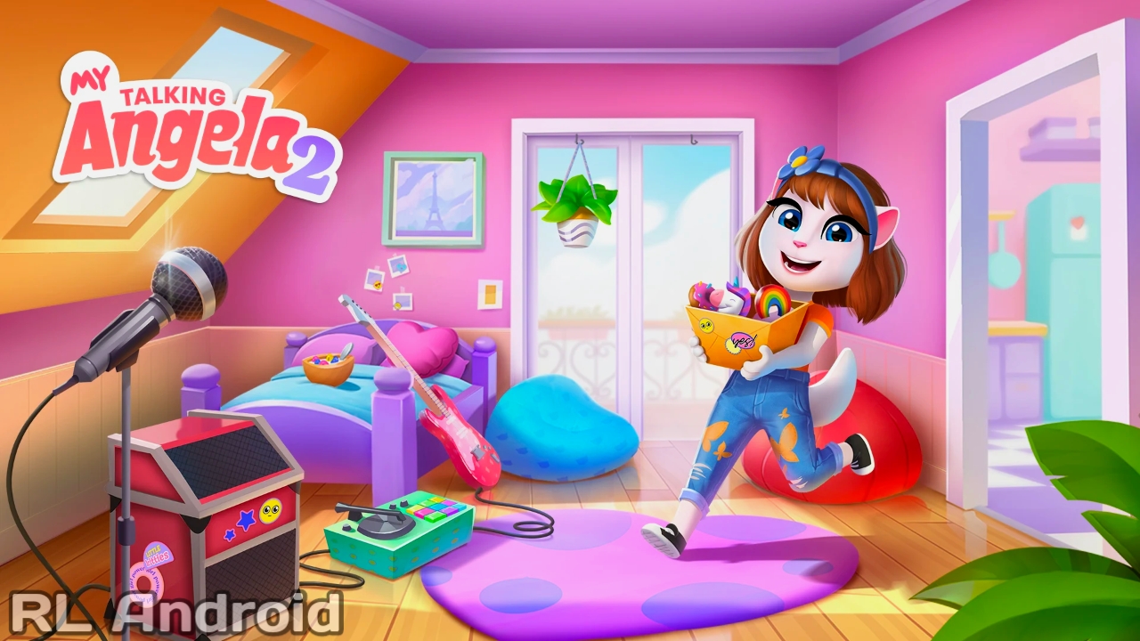 my talking angela 2 apk mod dinheiro infinito