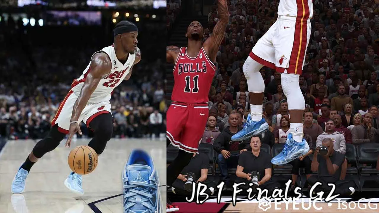 NBA 2K23 Jimmy Butler Realistic Finals Shoes