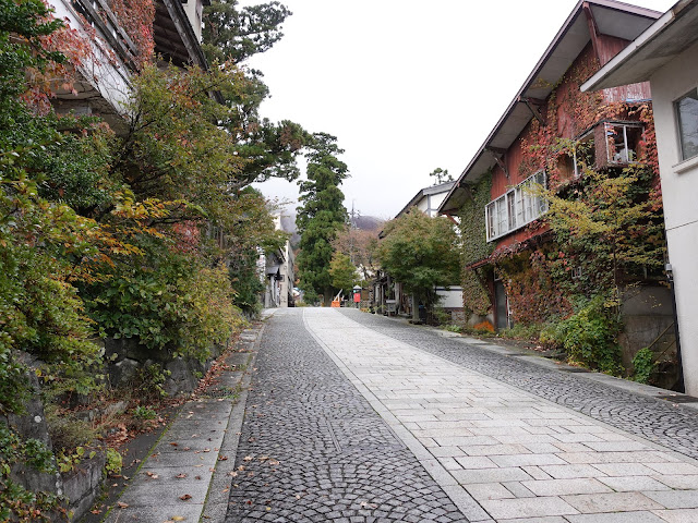 大山寺参道の御幸参道本通り