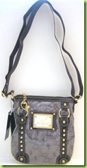 NEW! BABY PHAT CROSS BODY HANDBAG PURSE, BROWN, NWT1