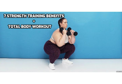 7 Strength Training Benefits + a Total Body Workout. If you are looking to boost your immunity, energy, and your mood in one go, a strength training routine is just the thing you need.