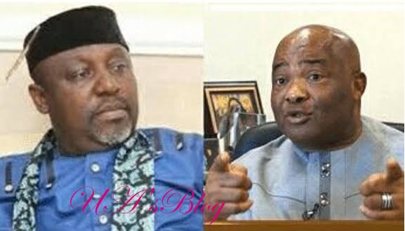 Okorocha Is The Real Mole In APC, Says Uzodinma As He Speaks On Video Showing Him ‘Congratulating’ Ihedioha