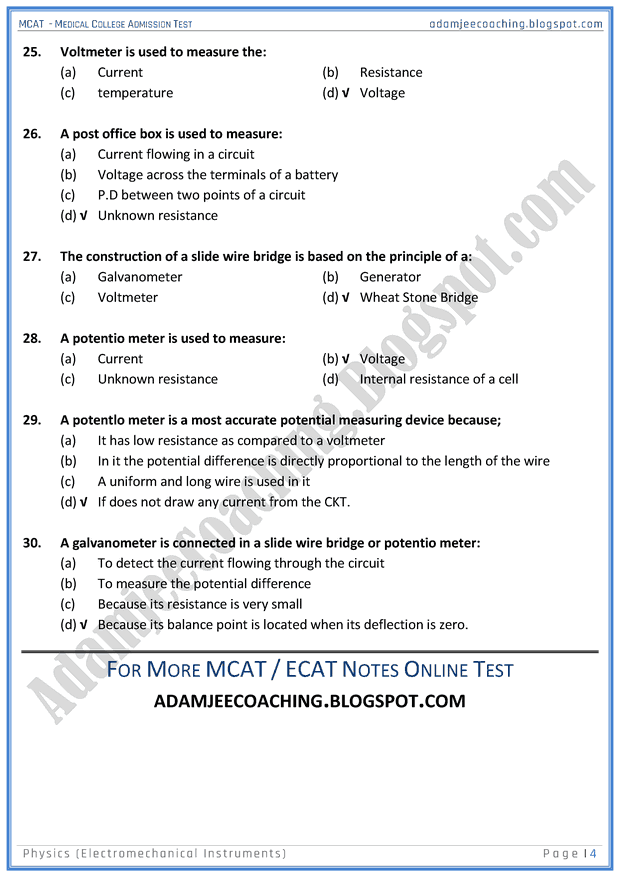 mcat-physics-electromechanical-instruments-mcqs-for-medical-entry-test