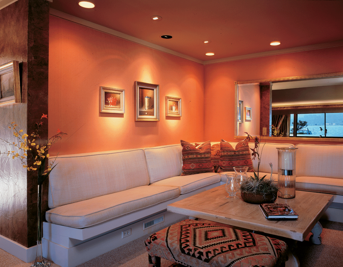Living Room Design Lighting