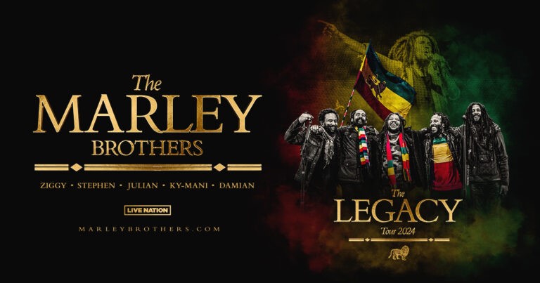 The Marley Brothers Unite For ‘The Legacy Tour’ A Historic One-Of-A-Kind Outing Celebrating Bob Marley’s Music, Influence, And Legacy