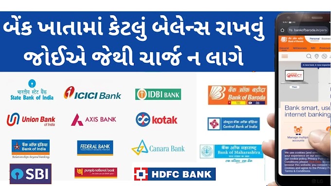 Bank News : SBI, HDFC, ICICI અને Kotak બેંકમાં Minimum બેલેન્સ માહિતી 