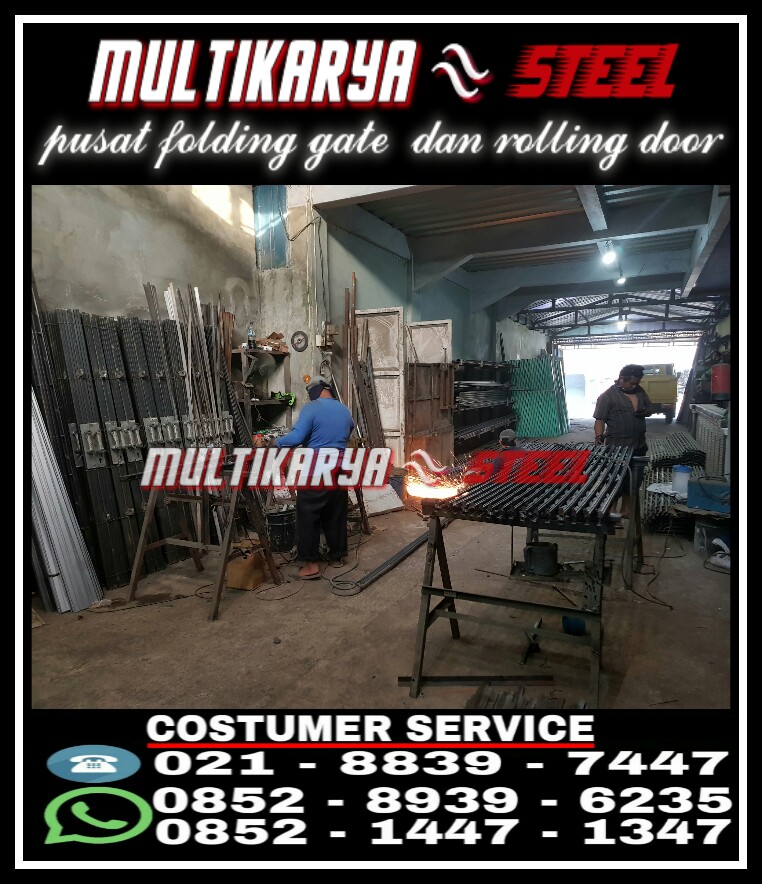 DAFTAR HARGA ROLLING DOOR ONE SHEET CIKARANG MURAH 