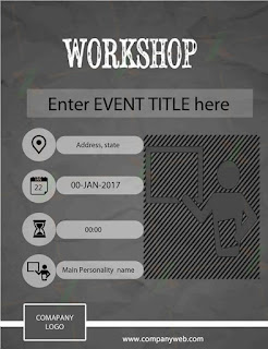 Workshop Poster Design Gray