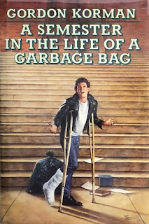 A Semester in the Life of a Garbage Bag - Gordon Korman - Original Cover