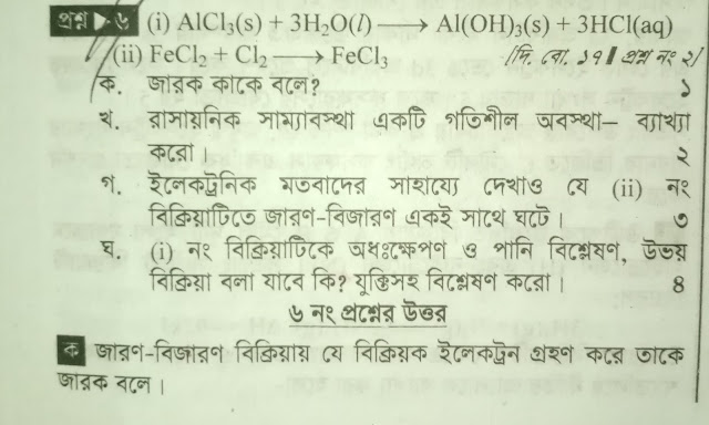 SF SSC Chemistry Chapter Seven Hand Note