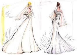 designing your own wedding dress online