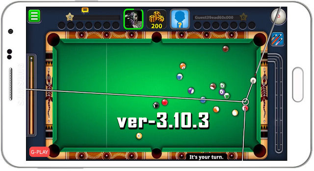 8 Ball pool 3.10.3 / Extended Guidlines +unlimited money mod /mod apk AND encoded data