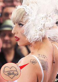 All about Lady Gaga's Tattoos