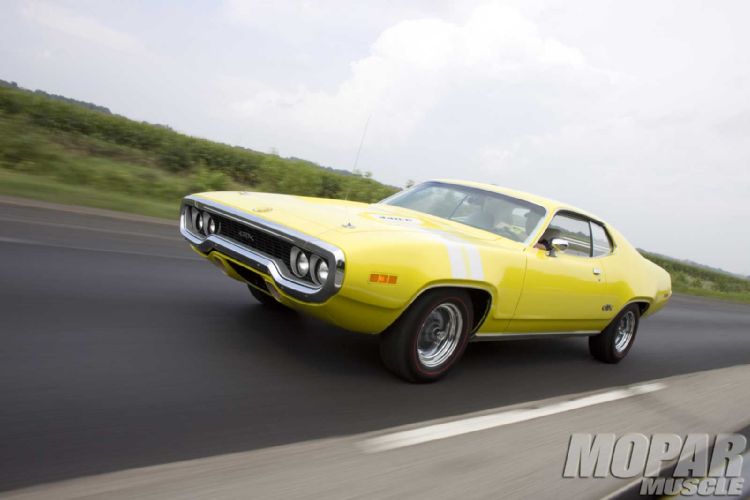 71 Plymouth GTX Lemon Twist Pissed'