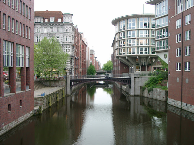 Michaelisbrücke, Herrengrabenfleet, Hamburg,