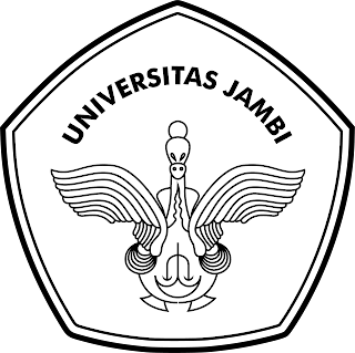 Logo Universitas Jambi hitam putih png