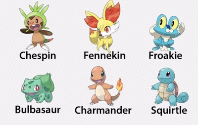 Pokemon iniciales