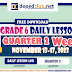 GRADE 6 DAILY LESSON LOG (Quarter 2: Week 2) NOVEMBER 13-17 2023