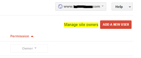 Manage site owners