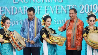 Launching CoE 2019, NTB Targetkan 4 Juta Wisatawan