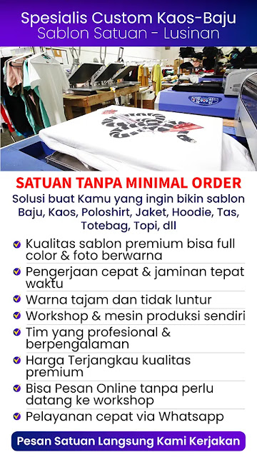 tempat sablon cetak print DTF