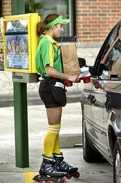 Sonic carhop chicks are my kind of sexy!