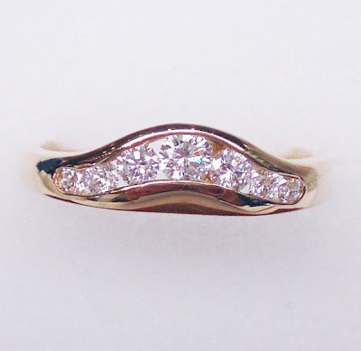 diamond wedding band photo