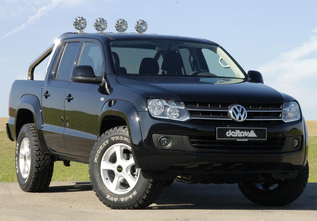 da ge ti imiz ay su y z ne kan pick up Amarok modifiye edildi