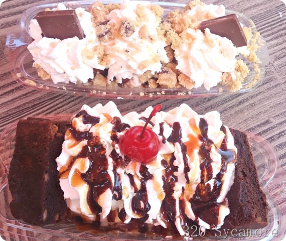 ghirardelli salted caramel brownie sundae disneyland
