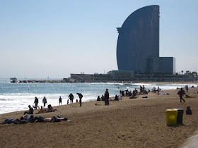 Barcelona beach