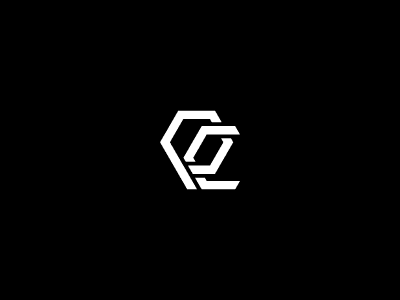 Letter PC Gaming Concept Logo