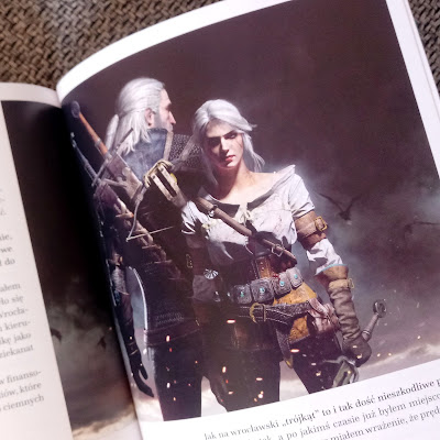 ten łokieć źle się zgina, ilustracja, bartłomiej gaweł, geralt, gra, wiedźmin 2