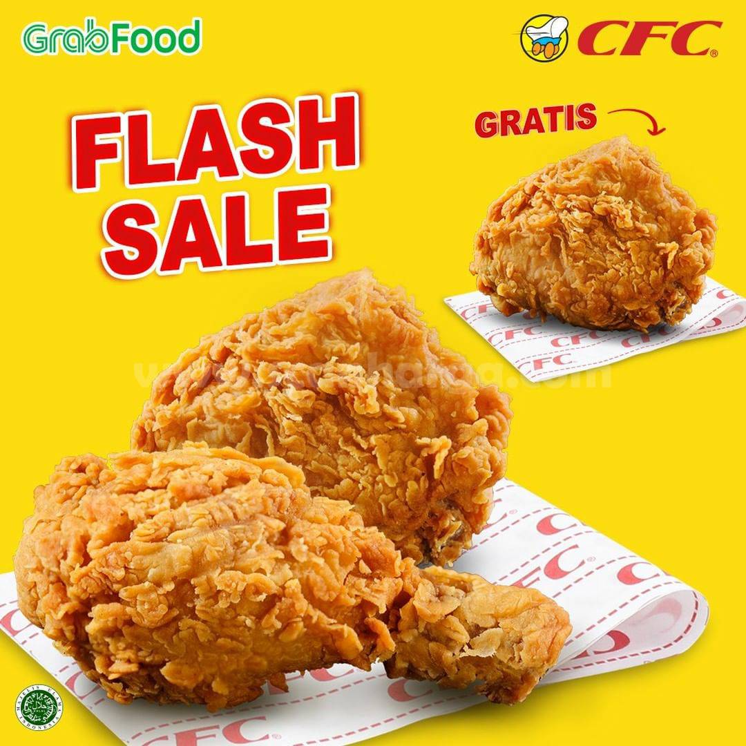 CFC Promo Flash Sale GRABFOOD Beli 2 Gratis 1