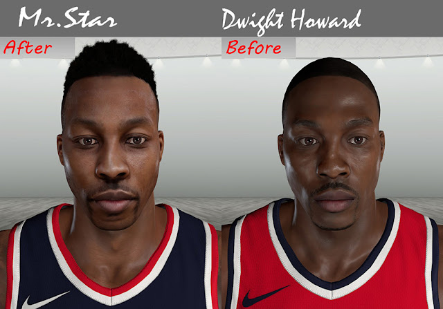 NBA 2K19 Dwight Howard Cyberface