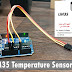 كيفية استخدام LM35 Temperature sensor لقياس درجة الحرارة مع أردوينو Arduino UNO R3