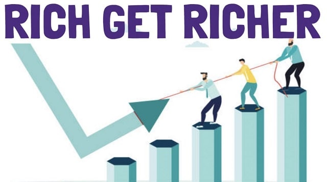 how rich only got richer income inequalities