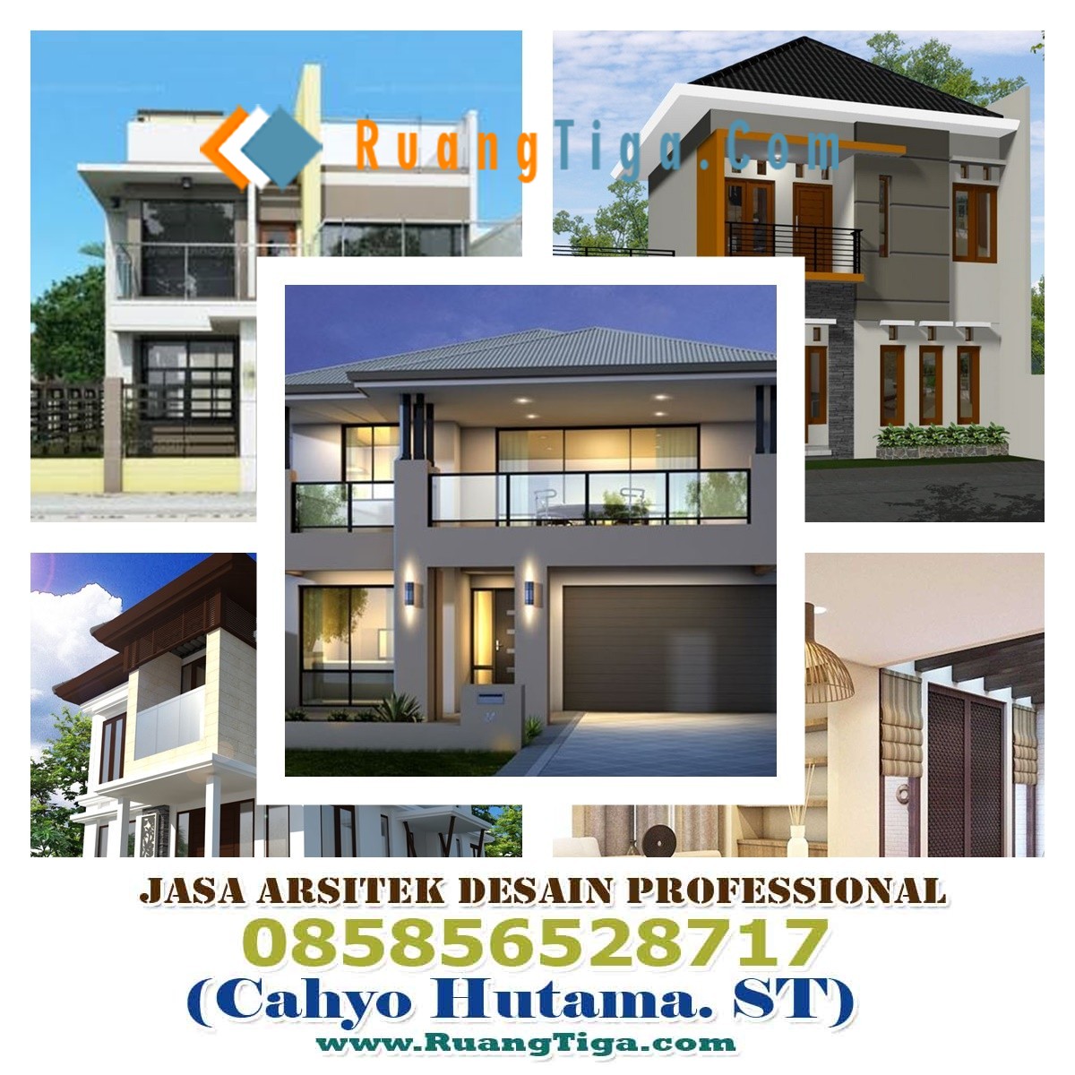 085856528717 Jasa Arsitek Desain Gambar Rumah Minimalis Modern