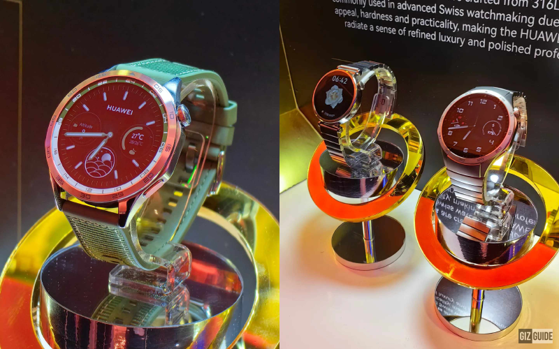 HUAWEI Watch GT 4 now official in PH: 41mm and 46mm sizes, Premium design, and health features, price starts at PHP 12,999!