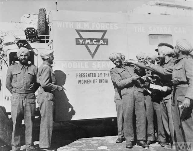 Mobile canteen in Benghazi, 17 April 1942 worldwartwo.filminspector.com