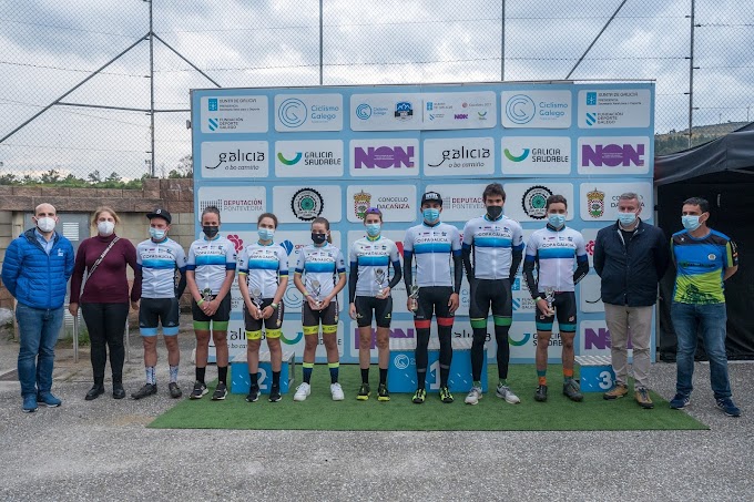 Iván Feijoo y Lara Lois lograron el triunfo en el XCO de A Cañiza