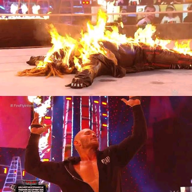 WWE TLC Results: Randy Orton Set "The Fiend" Bray Wyatt on Fire