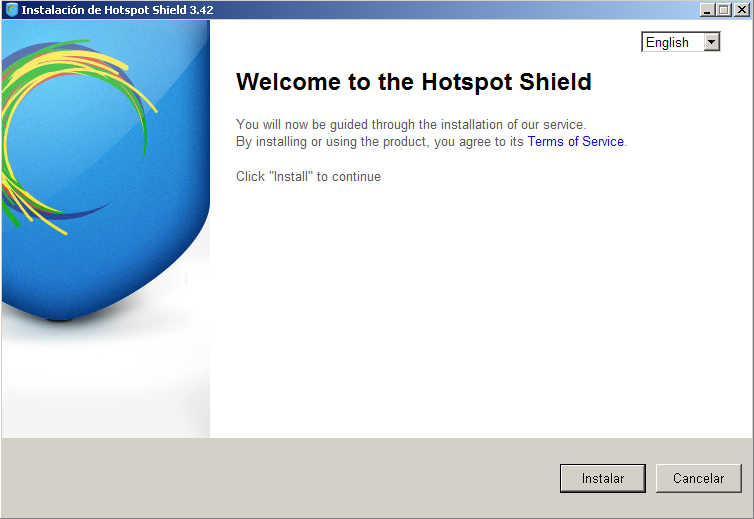 Manual de Hotspot Shield