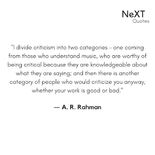 A. R. Rahman Quotes