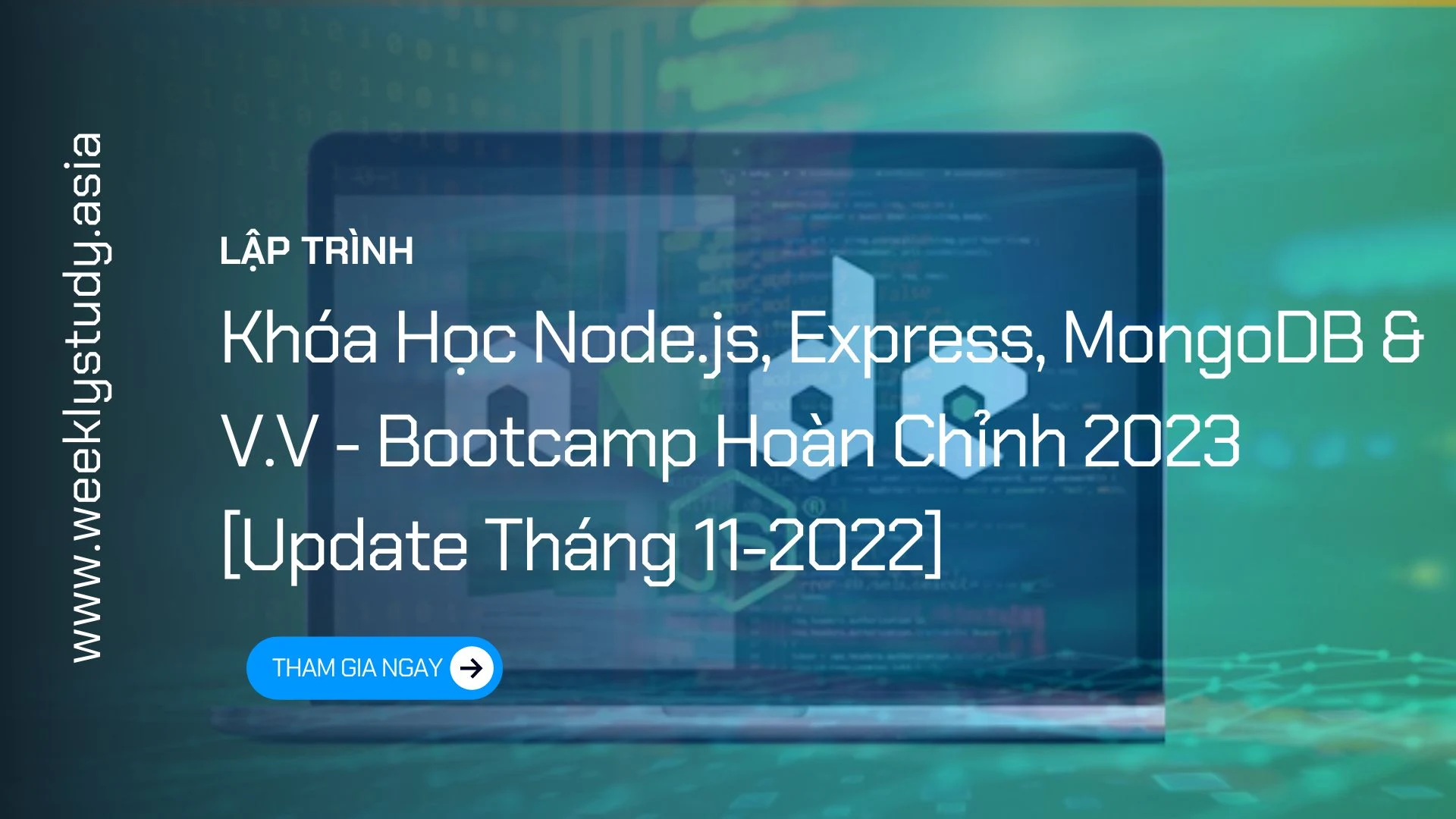 Giới Thiệu Khóa Học Node.js, Express, MongoDB & V.V - Bootcamp Hoàn Chỉnh 2023 [Update Tháng 11-2022] [Mã - 7618 A]