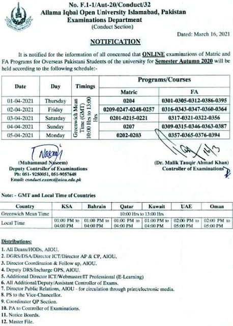 aiou-fa-date-sheet-2021