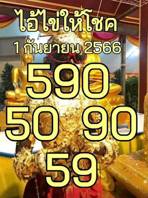 ไอ้ไข่ให้โชค งวด 1 กันยายน 2566 OHO999.com