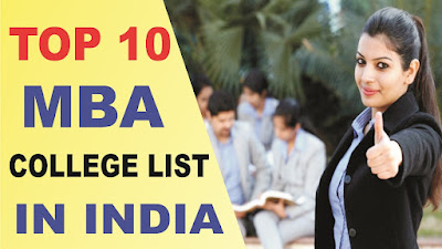TOP 10 MBA COLLEGE LIST IN INDIA
