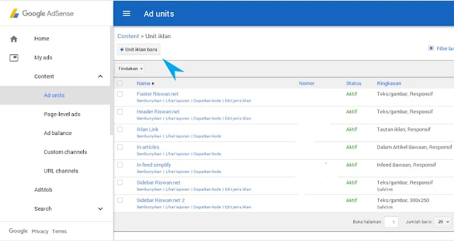 Cara Memasang In-Feed Ads Adsense di Blog