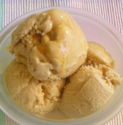 La Gringa's Cappuccino Caramel Swirl Ice Cream